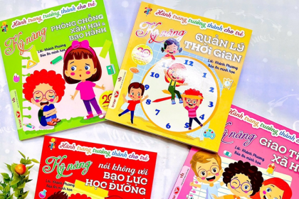 Bộ sách do nhà văn/dịch giả Khánh Phương viết lời, minh họa Bảo An
