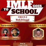 Poster của sự kiện "IMLF Goes to School" (Văn chương quốc tế đến Trường)