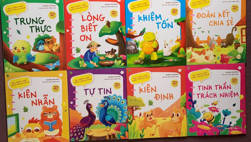 Bộ sách “Rèn phẩm chất – Nhận thành công” của tác giả Khánh Phương