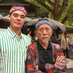 NSƯT Văn Báu (bên phải) và BTV Hoàng Lâm