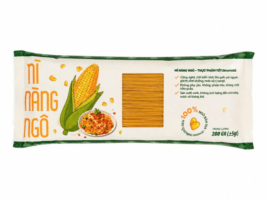 Gói Mỳ Nàng Ngô tiêu chuẩn phân phối trên thị trường