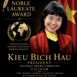 Chân dung đại diện Việt Nam tại Giải thưởng Noble Laureate Award 2026 – Nhà văn Kiều Bích Hậu (Chủ tịch NAC Việt Nam)